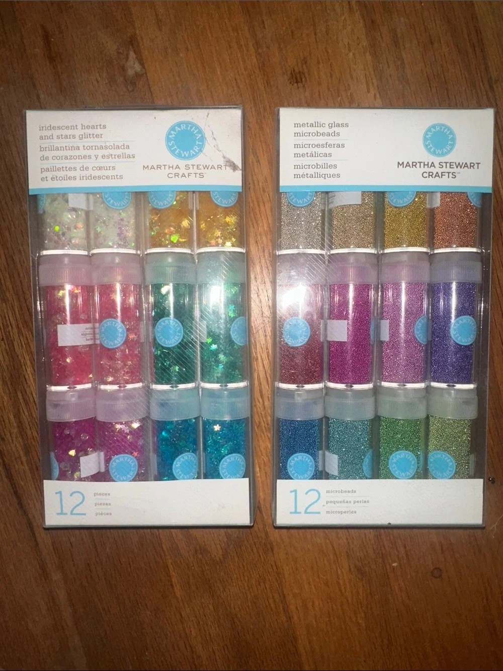 Martha Stewart Glitter & Microbeads 12-Pack - Multicolor 2 for the price of one